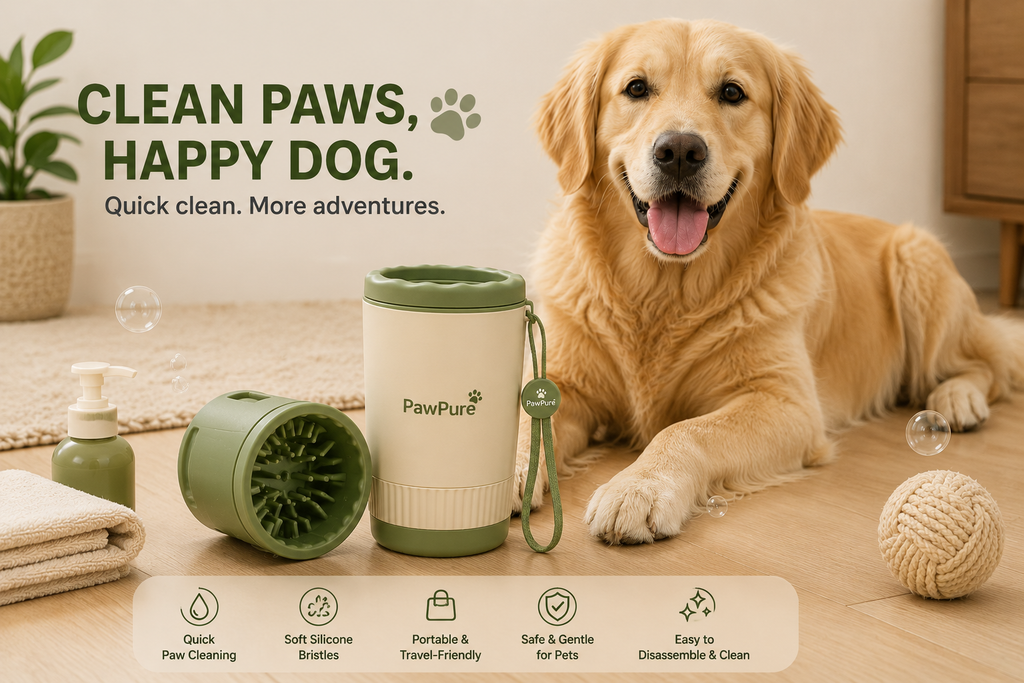 PawNomi™ PawPure – Dog Paw Cleaner